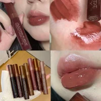 Acrylic lip gloss, mirror effect, high‑shine, 7 shades (01–07)