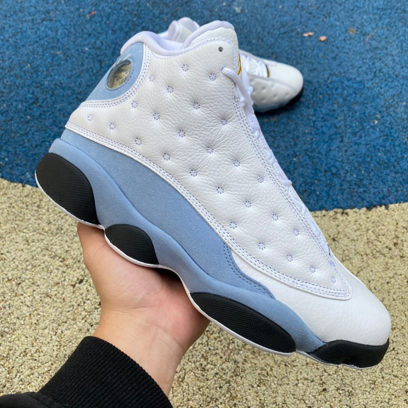 Putian Chunyuan AJ13 alto impacto blanco, verde y negro zapatos de baloncesto para gatos resistentes al desgaste, zapatos de carreras para parejas para hombres y mujeres