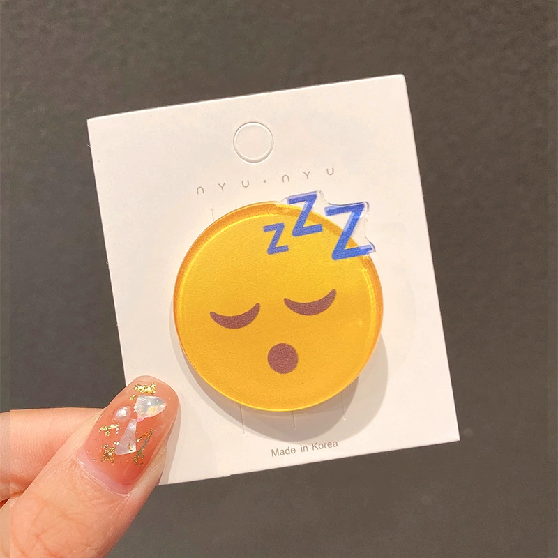 Набор заколок для волос (Drip Khan) наклейки Emoji Water-Drop & Sweat, 16 вариантов