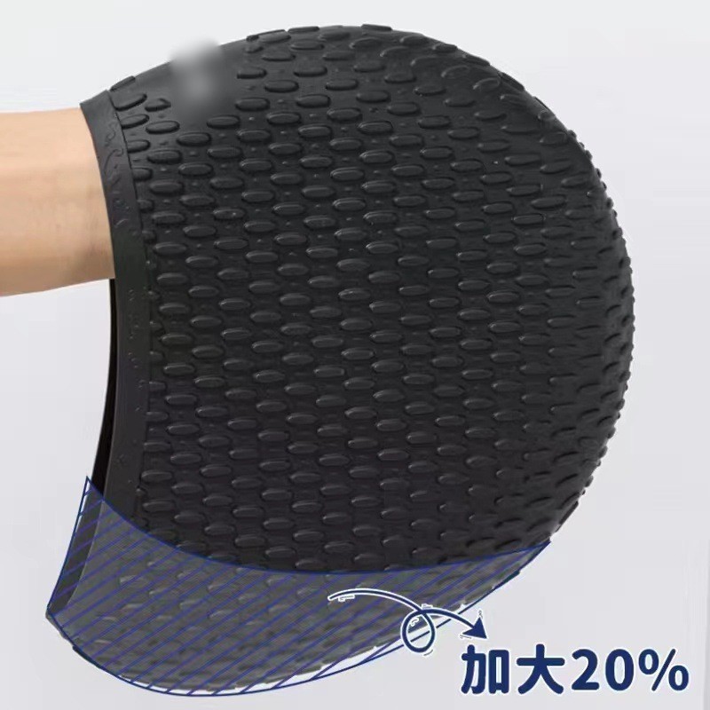 gorra de natación de silicona para adultos gorra de natación de color sólido fabricantes gorra de natación de color sólido al por mayor gorra de natación impermeable