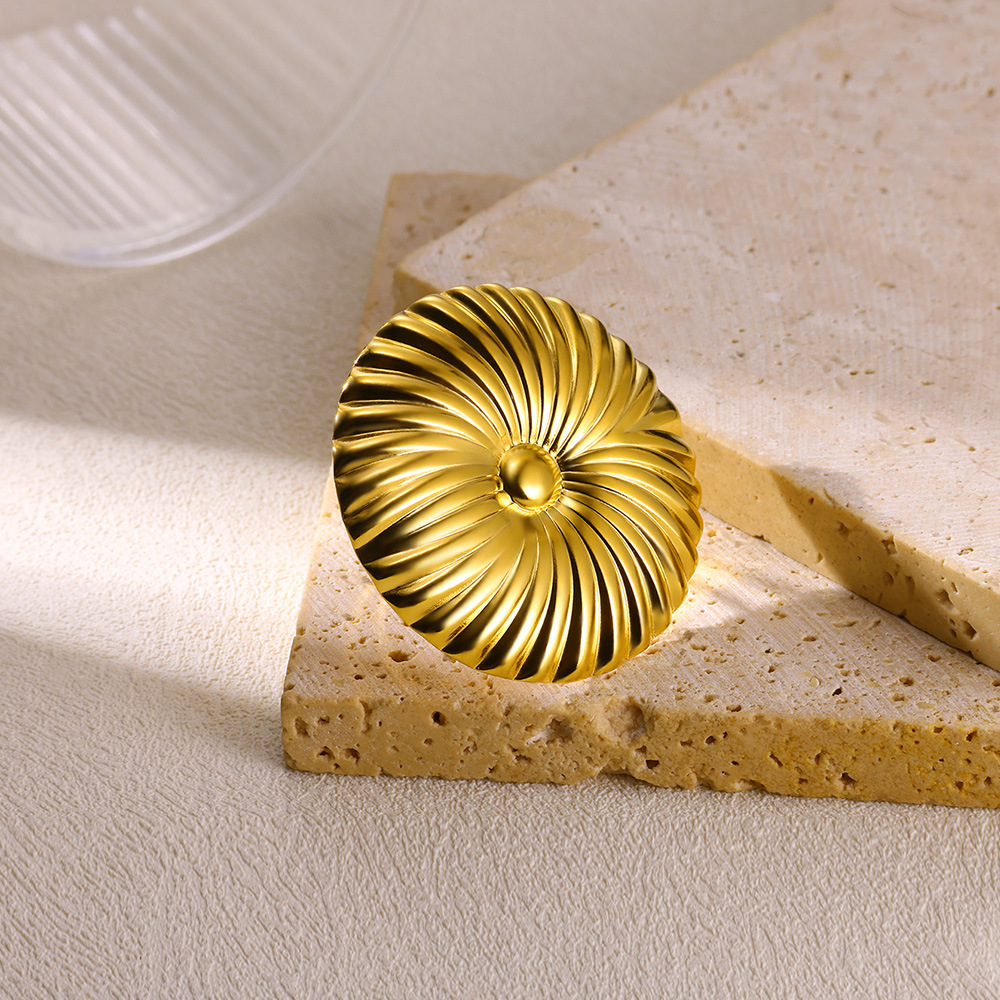 3g Weight 0.03µm-0.05µm Gold Plating Thickness PVD Coated Gold Plating Process Real Gold Plated Plating Material Open Rings Classification 1 Piece Quantity Holiday, Daily Occasion 304 Stainless Steel Material Flower Pattern All Seasons Season Women's Gender Vacation, Simple Style Style Waterproof Non Tarnish, Plating Craft PVD Coated Real Gold Plated Flower 304 Stainless Steel Vacation Simple Style Waterproof Non Tarnish Open Rings 15