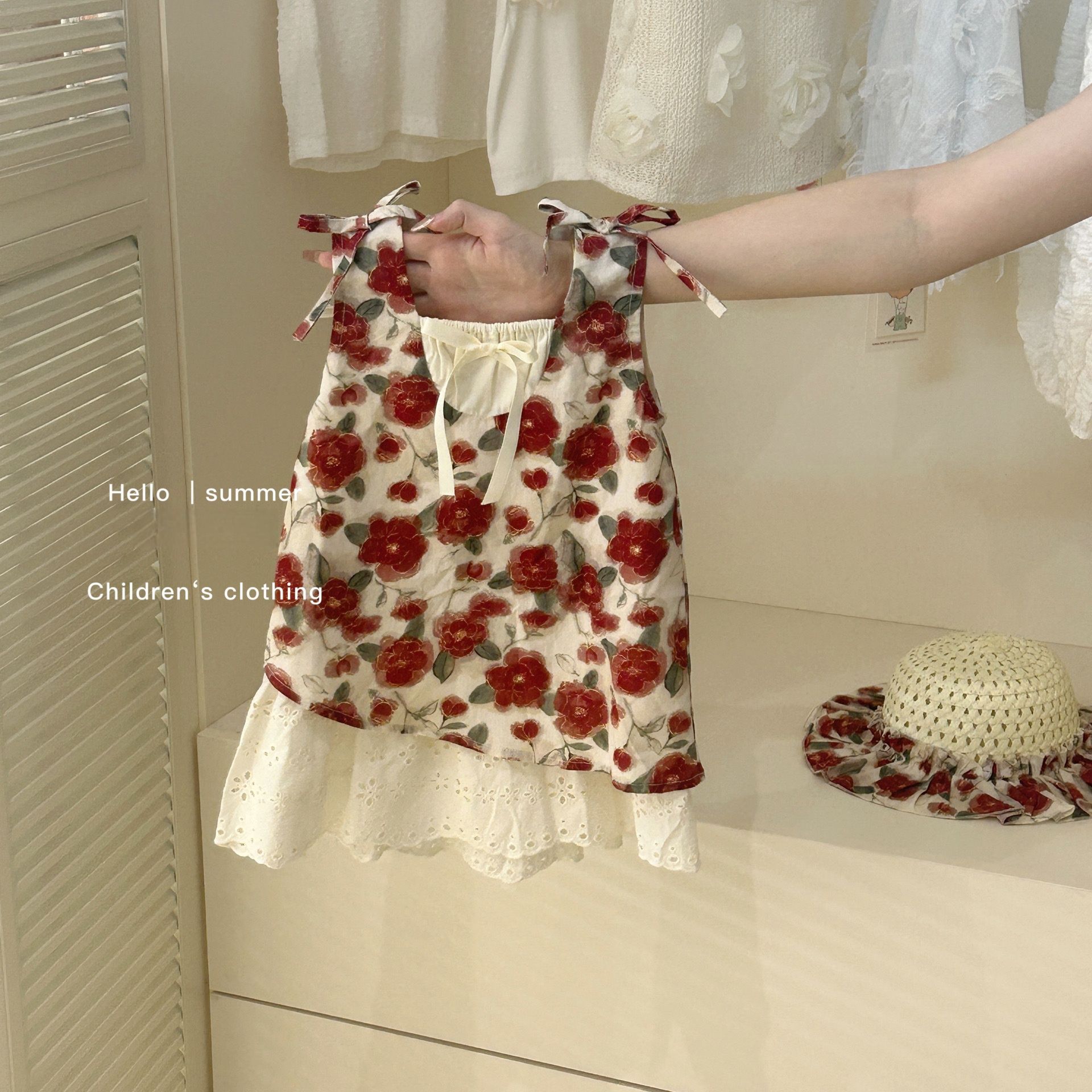 【Colección de Vestidos para Bebés Sweet Little Sister】Ropa Infantil Vestidos Elegantes de Verano para Niñas Venta al por Mayor Vestidos de una Pieza Dropshipping de Moda