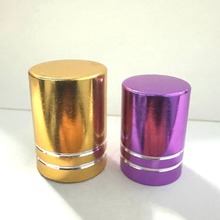 厂家现货16牙13牙滚珠瓶盖 金色 银色红色滚珠盖 电化铝盖 小精油