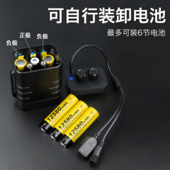 Multifunctional outdoor power supply 5V/12V dual voltage output camping audio portable power supply waterproof and rainproof power supply