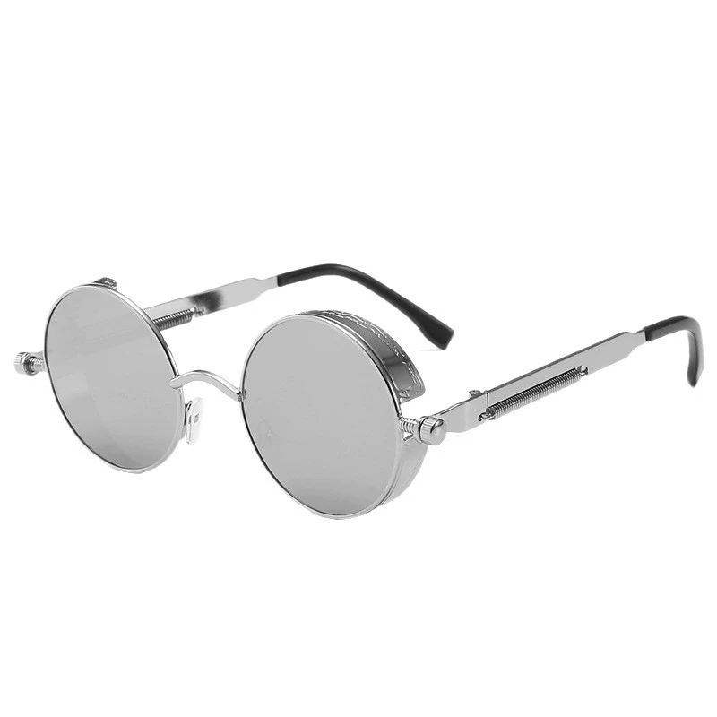 Ностальг sunglasses? Retro metal sunglasses, ретрофликсированные очки с солнечной энергией, европейский стиль, панк стиль