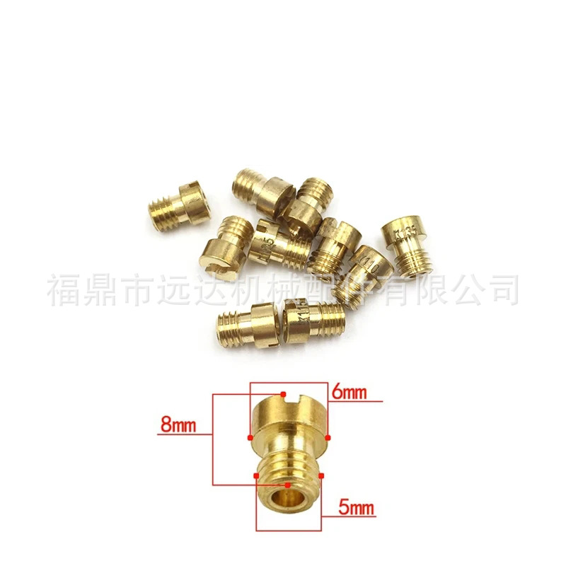 40Pcs Pwk Pe Cvk Carburetor Main Amount Holemain Jet Main and Auxiliary Fuel Injector and Idle Speed Measuring Hole