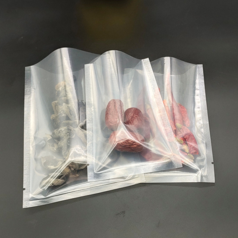 PA尼龙抽真空袋16丝 三边封平口袋 牛肉丸糖果食品包装塑料热封袋