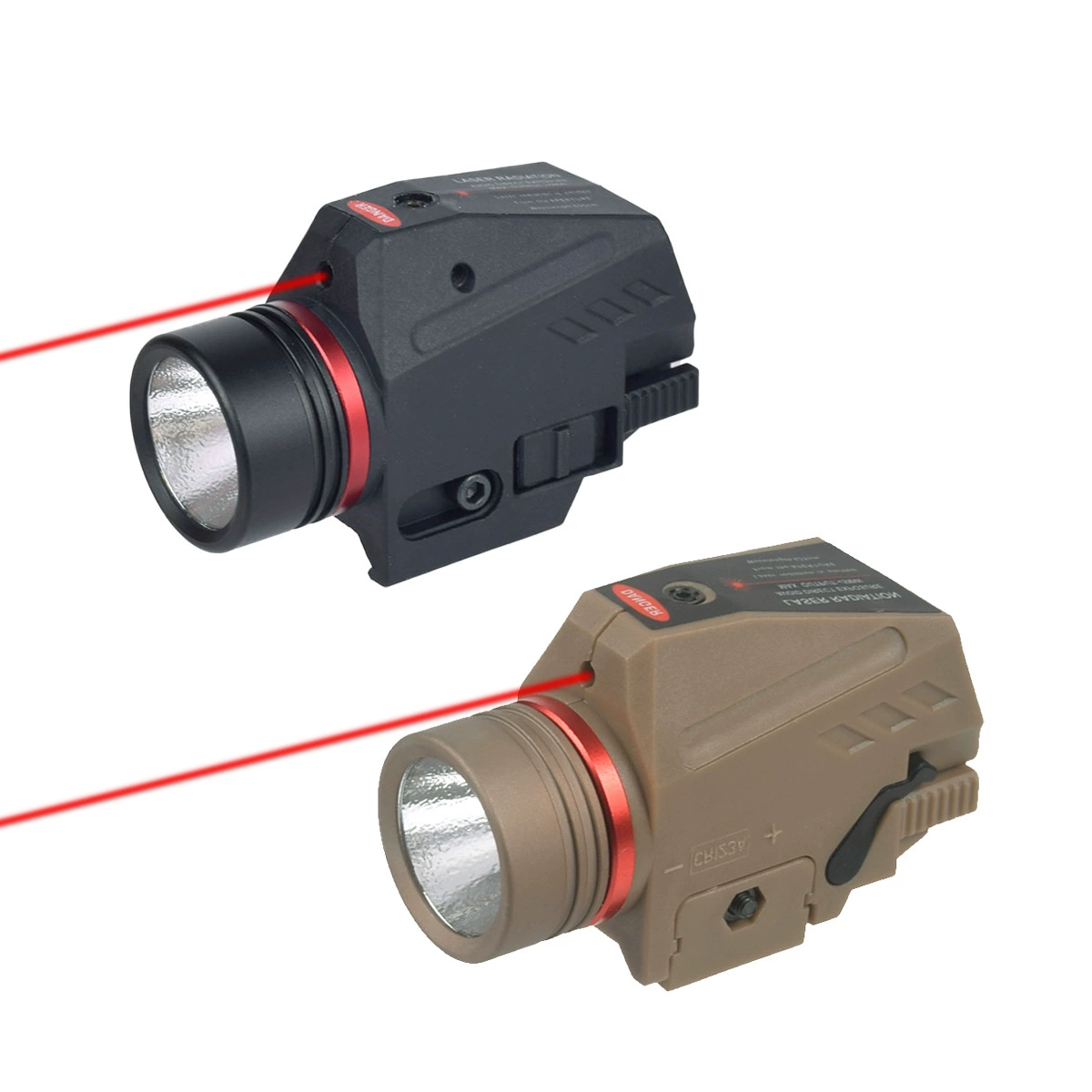 Красный лазер/лазер зеленого цвета интегрировали тактику люмена видимости 150 Электрофонаря лазера Электрофонаря
