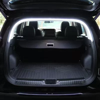 Cross-Border Car Universal Rear Trunk Light Suv Car Trunk Lighting Atmosphere Light Automatic Sensor Led Camping Light (Tail light) - white-light-2m-universal-pinstrap-tool