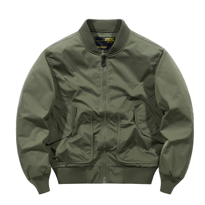Arbeitskleidung Baseballuniform Herren Pilot Frühlings- und Herbststile trendige Marke coole neue Jacke Männer_voghion.com