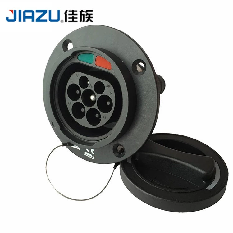 Однофазная Трехфазная АК места 32А отверстия соединителя 7 конца кучи гнезда европейского стандарта электрического корабля энергии женский