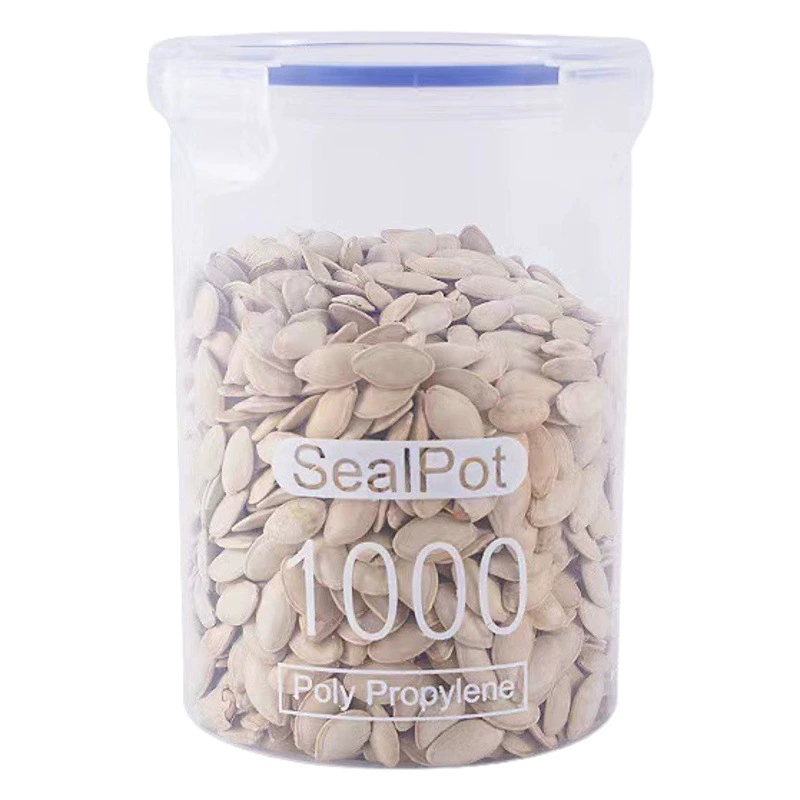 Герметичная прозрачная пластиковая банка для хранения свежести, банка для сухого молока, банка для еды, кухонный ящик для хранения зерна, банка для хранения оптом