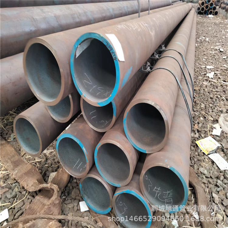 锯切27simn液压支柱钢管 27simn厚壁液压无缝钢管152*32