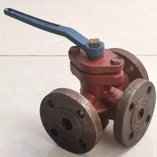 TS型铸铁填料旋塞阀 船用法兰铸铁GB/T593-1993铜芯L型三通旋塞阀