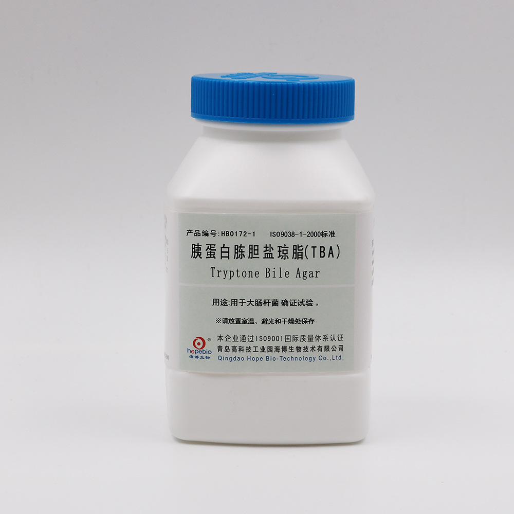胰蛋白胨胆盐琼脂(TBA)(ISO9038-1-2000)    Tryptone Bile Agar