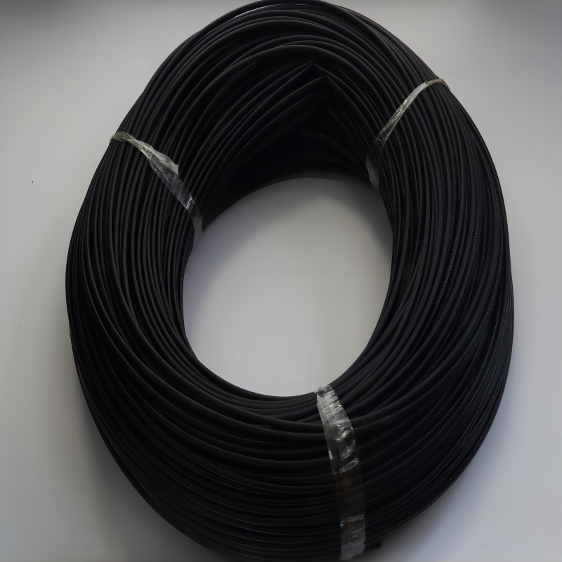 10mm黑色玻璃纤维管高温套管高温玻纤套管硅树脂绝缘限位套管