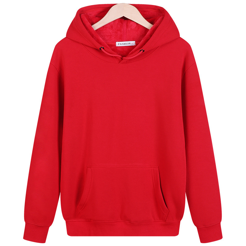 빅 레드-기모 후드티