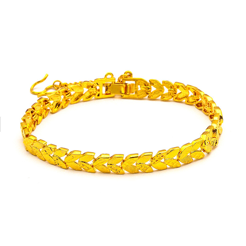 Unisex Jewelry Fashion Ear Bracelet Safety Buckle Watch Buckle Bracelet Wholesale Wheat Ear Bracelet_voghion.com