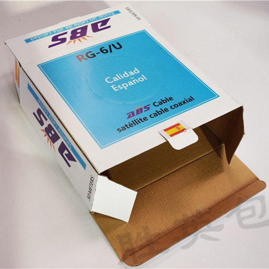 厂家直销加工外贸产品纸盒彩盒包装 来样彩印瓦楞纸盒