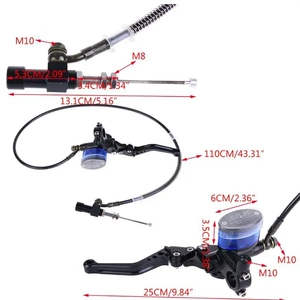 Motosiklet CNC hidravlik mufta dəsti, əsas silindr 125-250cc, Honda Yamaha üçün