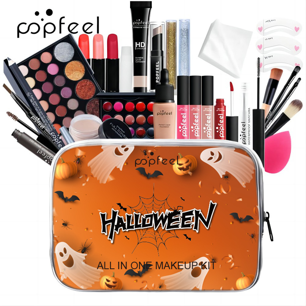 Professionelles Make-up Set Mit Lidschatten Lipgloss Und Rouge_voghion.com