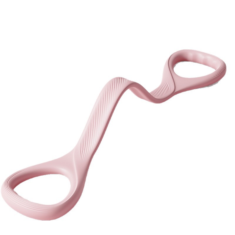 Yoga Shoulder Opener Back Beauty Resistance Home Fitness Women Elastic Band Figure-8 Rope Stretching Tool_voghion.com