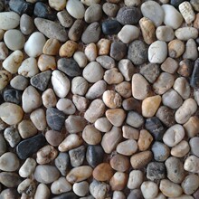 外墙鹅卵石自由铺贴 七彩石  网贴石 网片石 小理石 鹅卵石马赛克