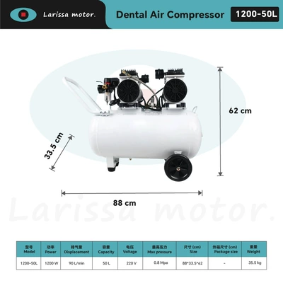 Hava kompressorları Silent Air Compressor 35L50L - 1200-50l