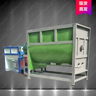 深圳厂家直销 玉米淀粉加热搅拌机 不锈钢食品干粉生产线设备