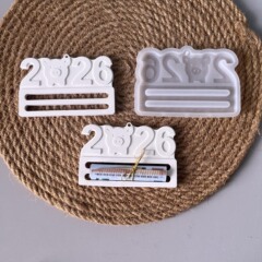 新年小猪现金礼物装饰支架模具2026新年送人礼物石膏滴胶模具