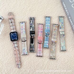 �m���O���ֱ펧iWatch9��Ů��ë��ƴƤ�펧iWatch 8 ƴɫë�q�펧