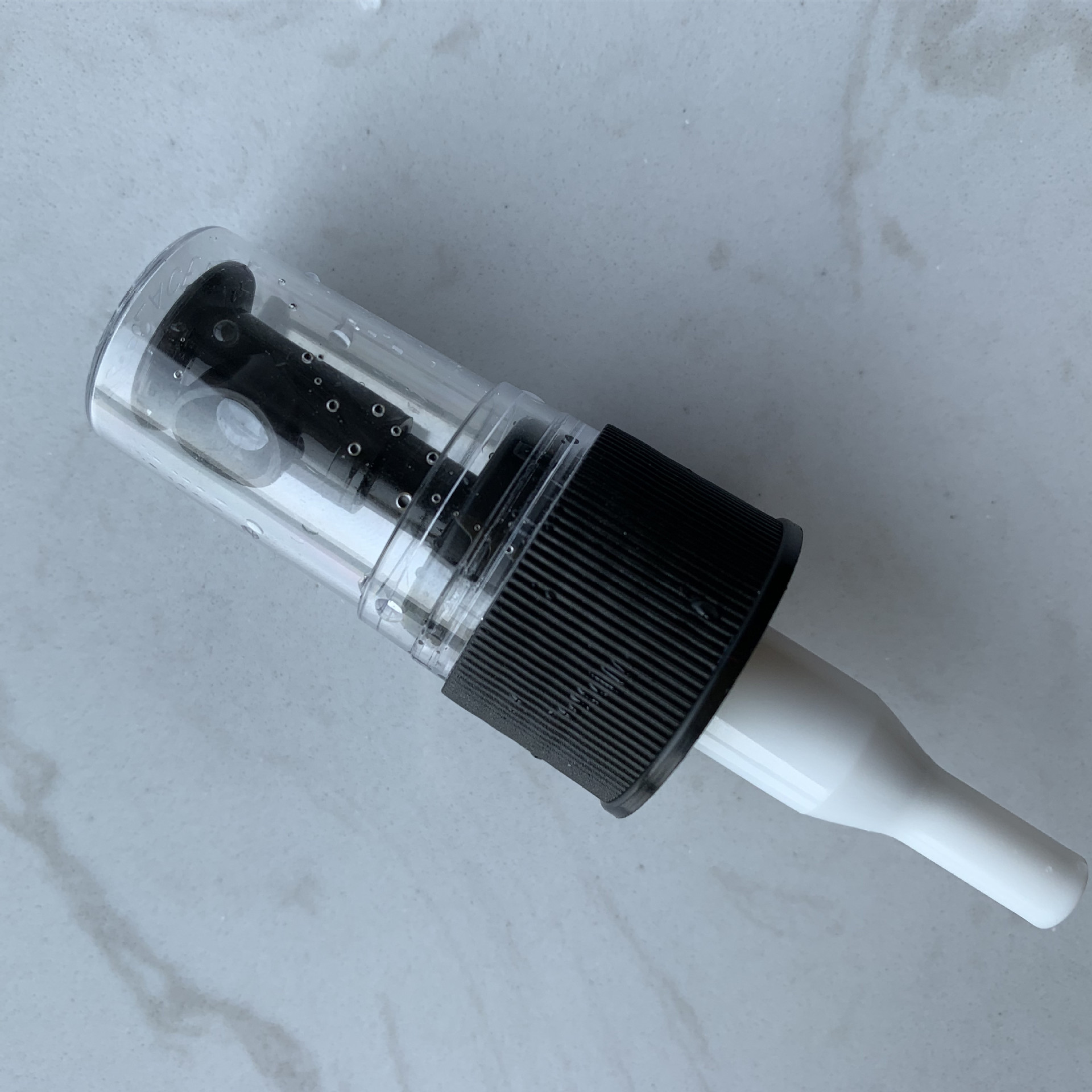 余姚厂家现货 黑色强力喷雾雾 24/410 28/410 大喷量塑料喷雾头