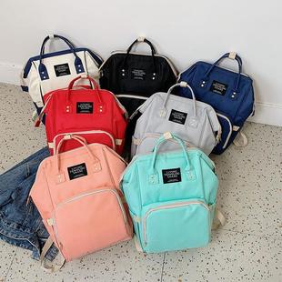 2022 summer new mummy bag pregnant women Maternity maternity bag feeding bottle insulation bag simple fashion portable backpack delivery