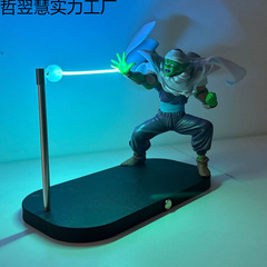 七龙珠磁吸小灯比克周边创意龟派气功磁吸小夜灯氛围装饰摆件批发