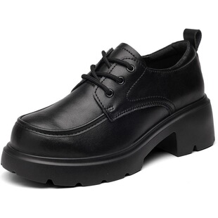 C 34056 Thick Sole Lace Up Oxford Shoes ϵ���ɸ��Ь ��