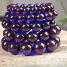 网红直播供货引流礼品中东蓝精灵鸡油黄老蜜蜡琥珀手串男女款原石