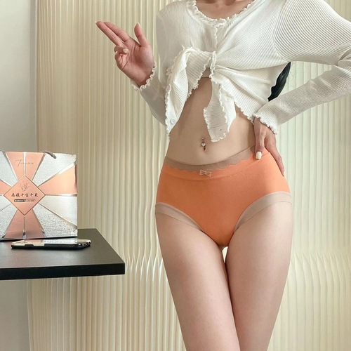 Celebrity Perfect Women's Underwear Women's Mid-waist New Product Live Broadcast Foreign Trade Cross-Border High Elasticity Fat MM