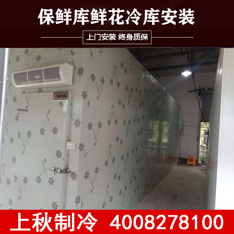 上海上秋冷库库板库房制冷机冰库大小型冷冻库冷藏库保鲜库冷藏室