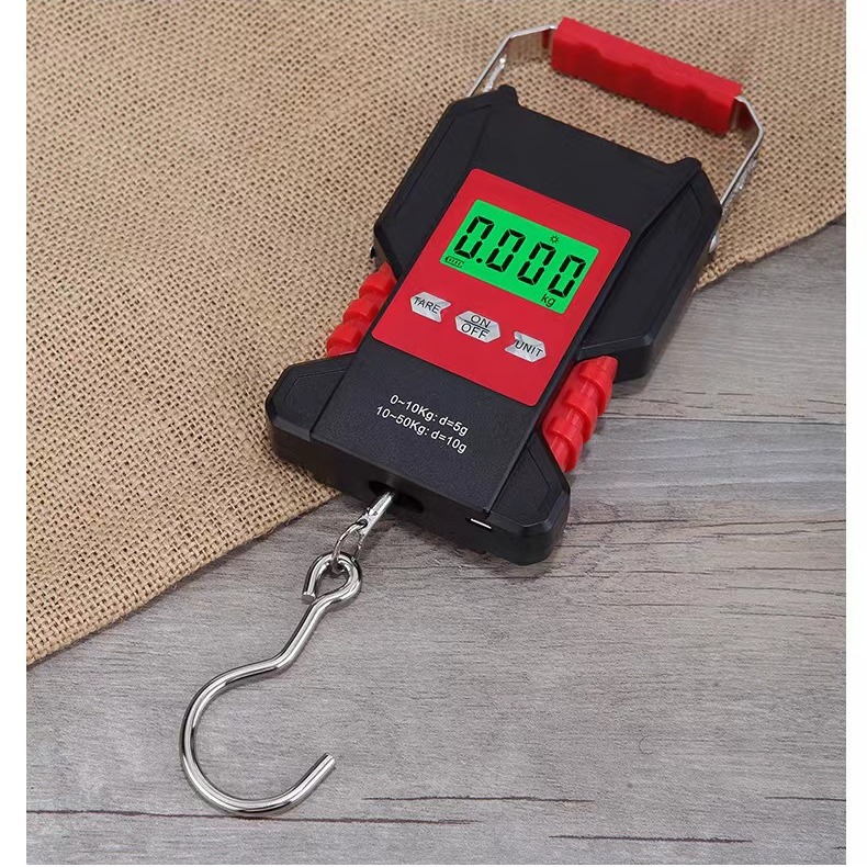 2023 nueva escala portátil, escala de equipaje, escala electrónica, escala a prueba de agua, recargable con cinta de medición 50 kg