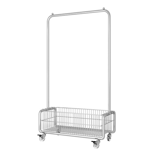 Clothes rack bedroom floor-standing clothes hanger Internet celebrity light luxury high-end household coat rack overnight clothes storage rack