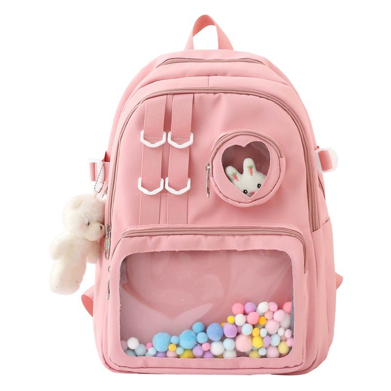 Нейлоновая сумка 2023 Новый рюкзак большой емкости Модный дорожный рюкзак в студенческом стиле Женский школьный рюкзак