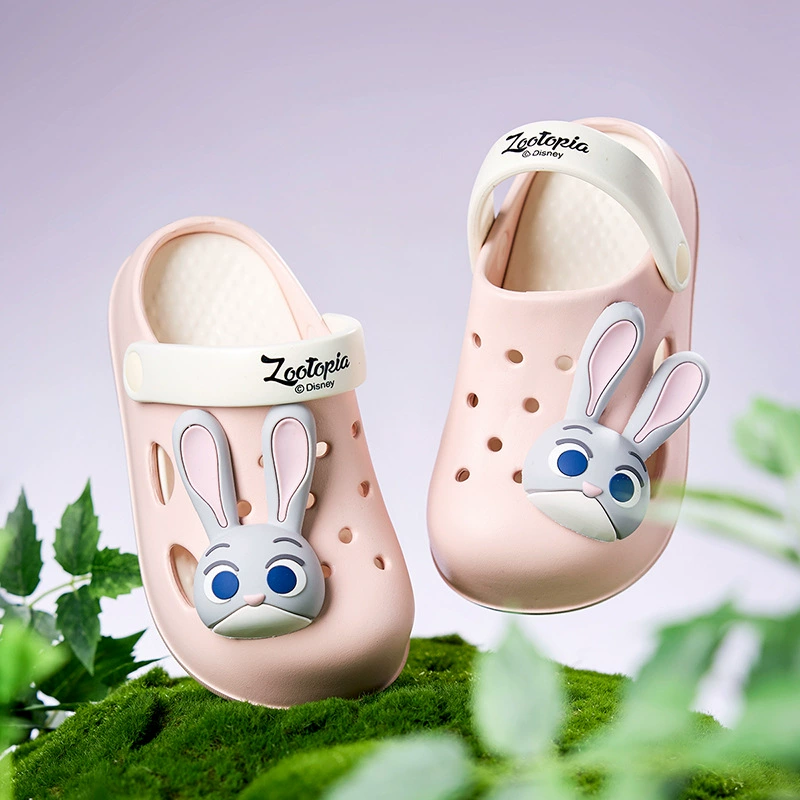 Детские тапочки Happy Mary, сандалии для мальчиков, сабо, летние пляжные туфли с мультяшным принтом для девочек и мальчиков, уличная обувь для детей постарше