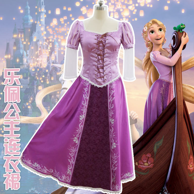 Tangled Cosplay Costume Rapunzel Cosplay Costume Rapunzel Princess Costume Tangled Cosplay Costume