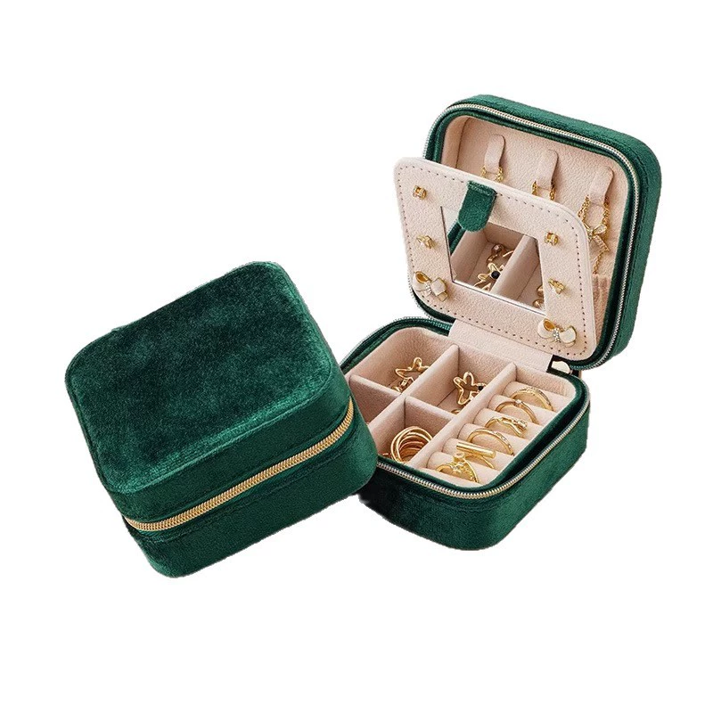 Jewelry, handheld storage system, high-end sophisticated earrings, necklace, ring, accessory, golden storage box