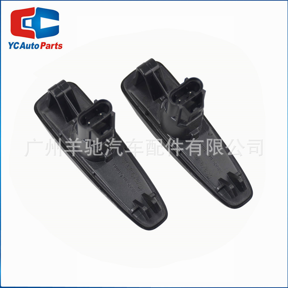 Aplicable a Mitsubishi Lancer Land Rover Pajero LED tres filas de corriente de agua señal de dirección luz lateral lámpara de hoja