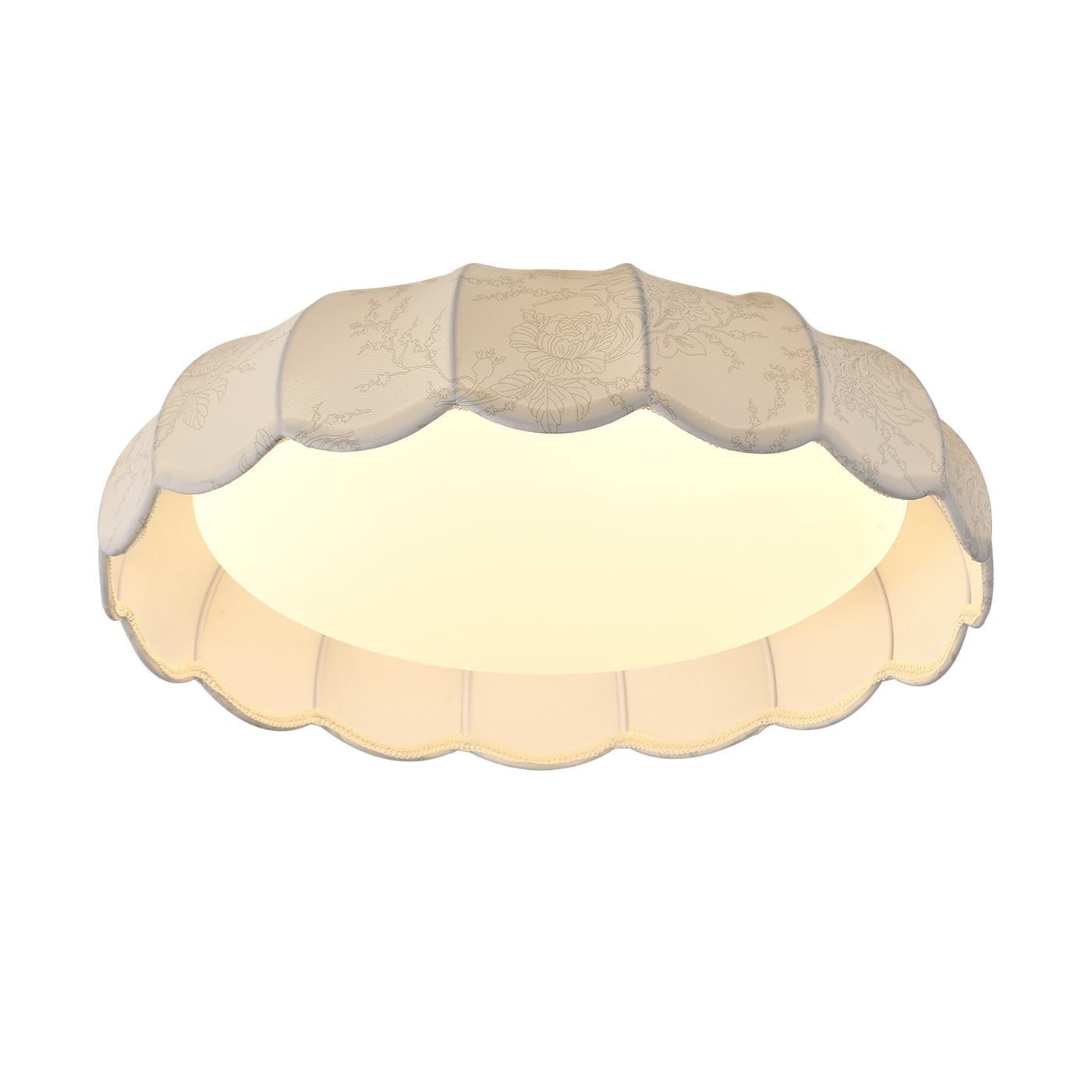Luz de techo del dormitorio red roja crema de viento lámpara de habitación creativa calabaza simple moderna lámpara de protección de ojos de espectro completo L274