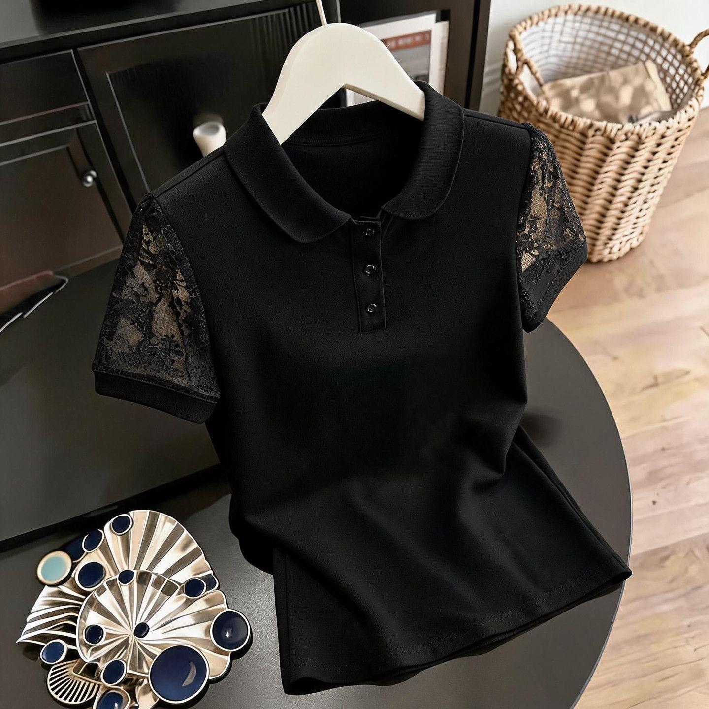 2026 Stylish Summer New Short-Sleeve T-Shirt, Slimming, Fashionable, and Age-Reducing Top for Mothers