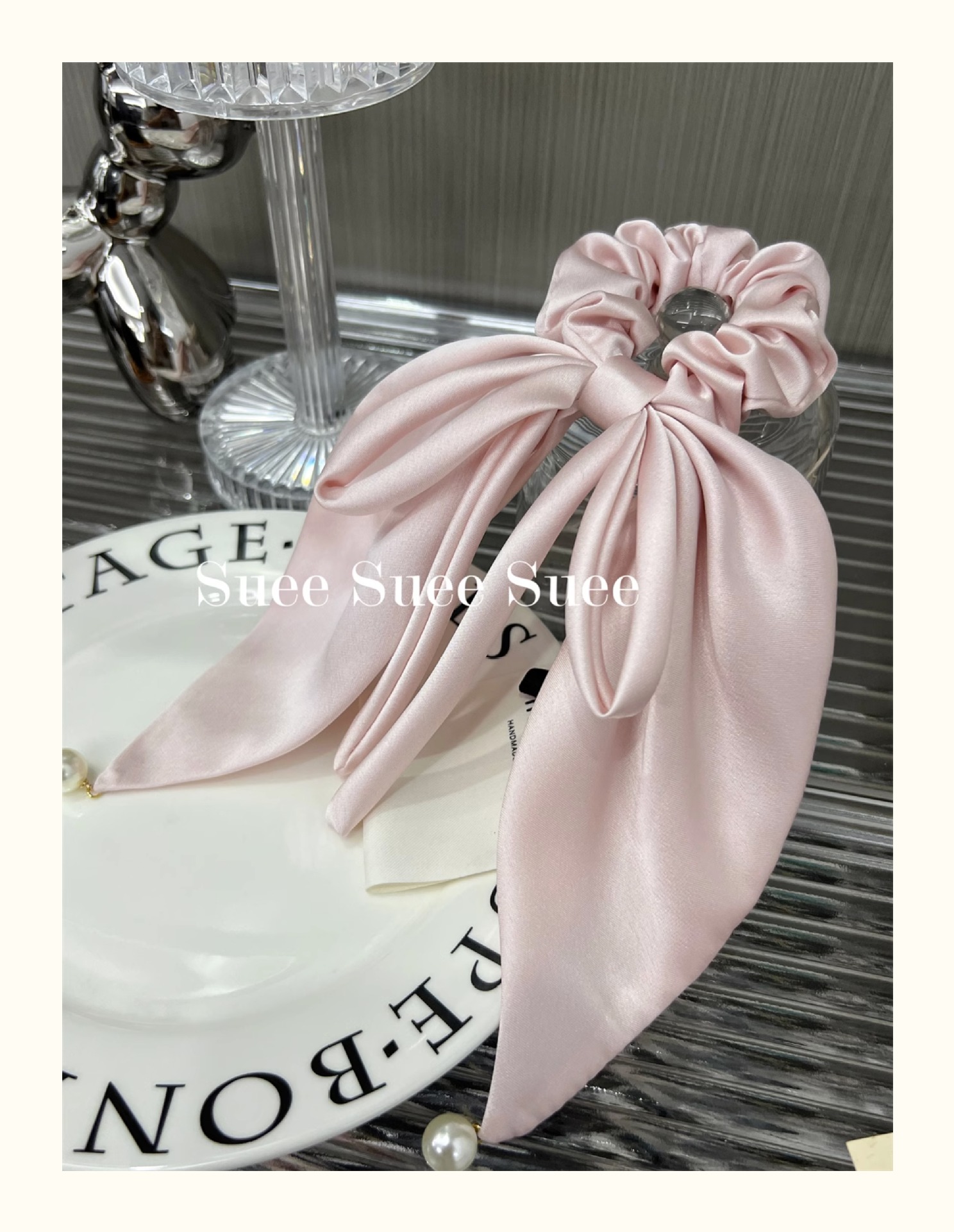 Women's Sweet Bow Knot Cloth Hair Tie display picture 6