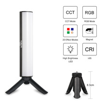 户外打光灯LED补光灯全彩手持补光棒灯直播摄影氛围灯W200rgb