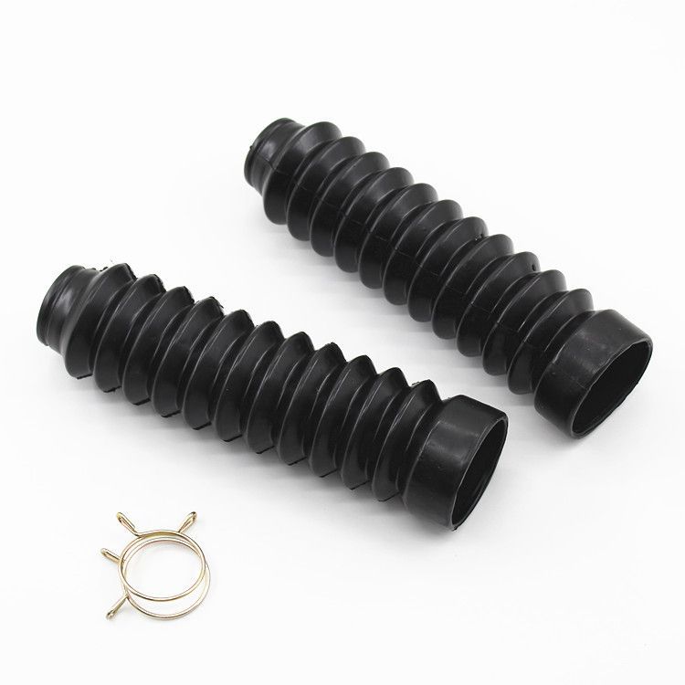 Motocicleta GS125 hoja Diamante leopardo cubierta de polvo HJ125KQS/GSX150 cubierta del Amortiguador delantero cubierta de polvo